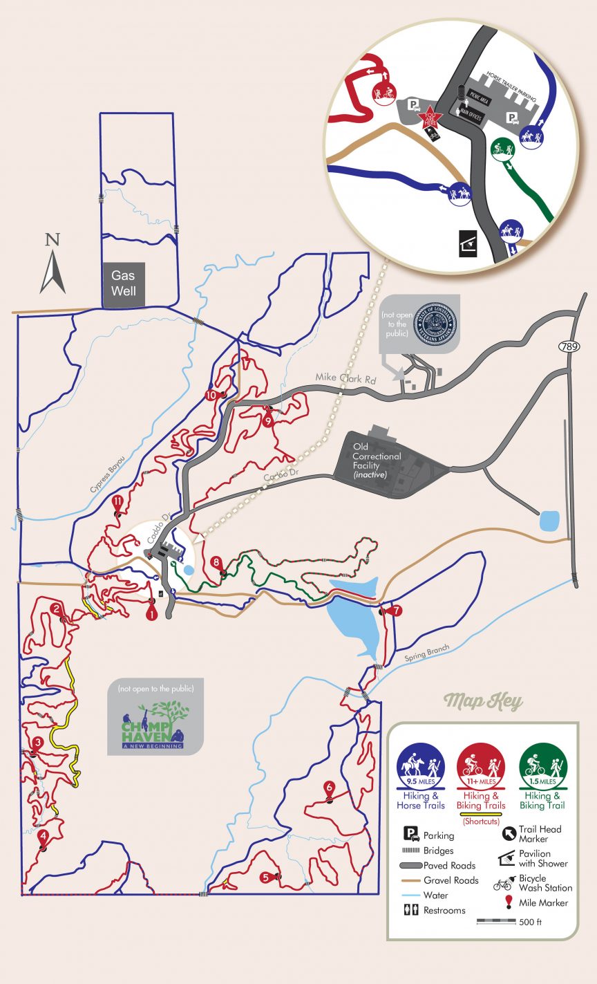 Eddie Jones Trail Map | Caddo Parish