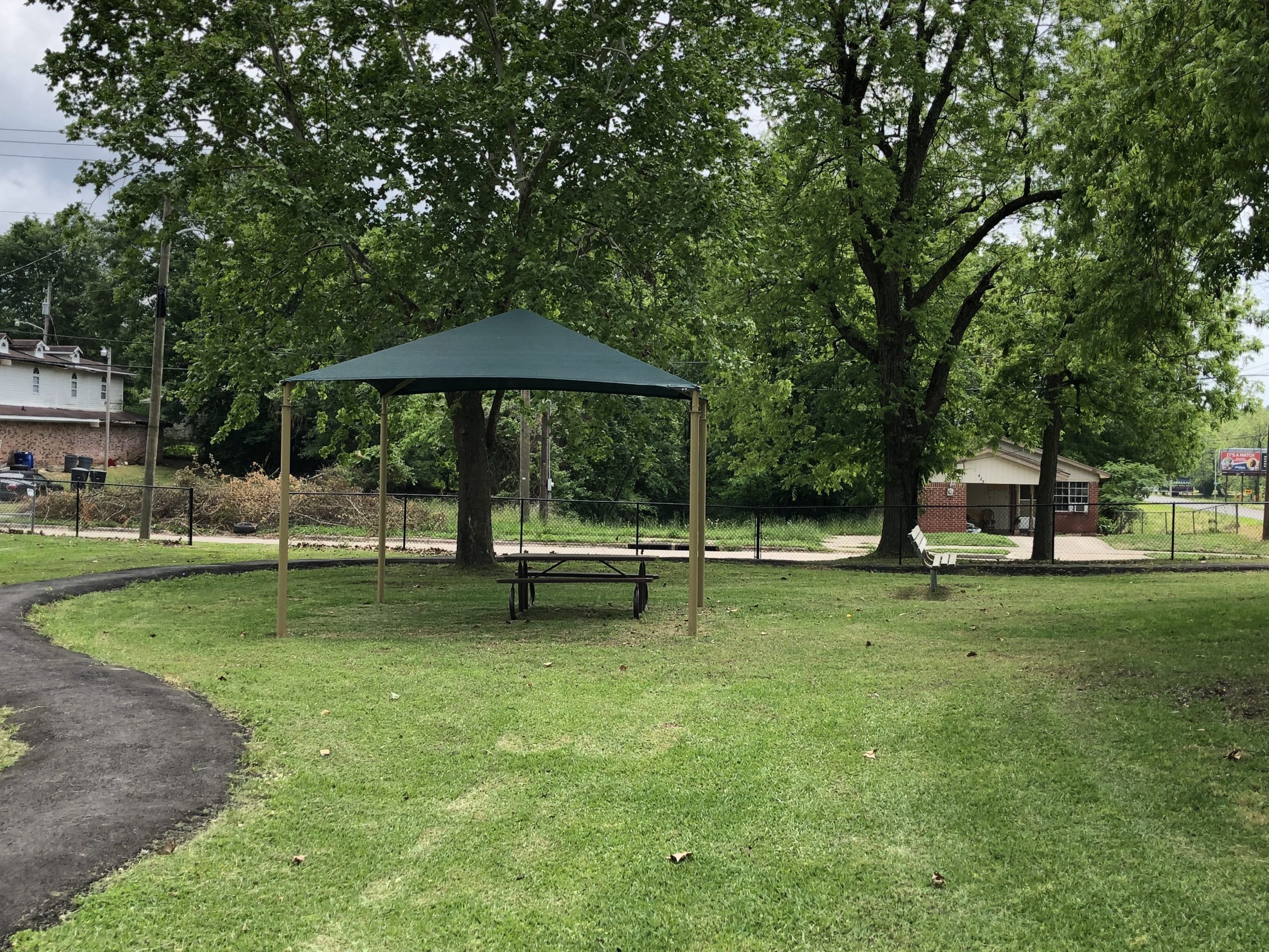 Featured image for “Bessie D. Smith Park gains shade covering”