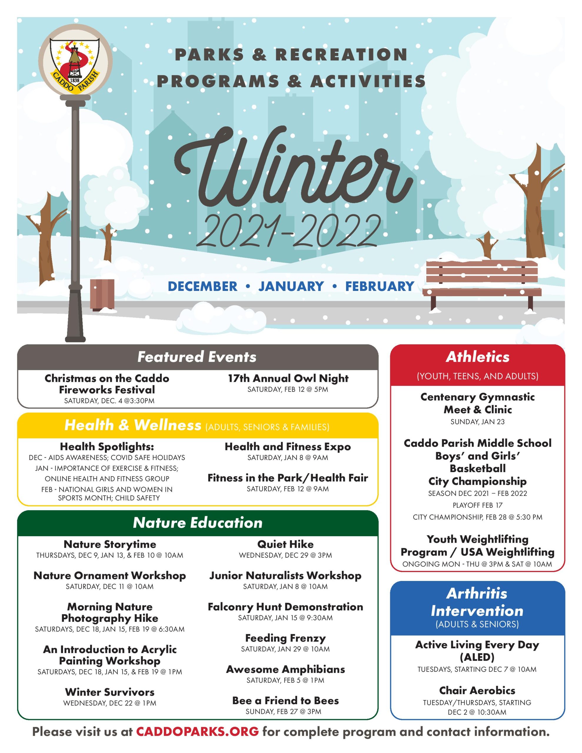 Featured image for “Winter Program Guide 2021-2022”
