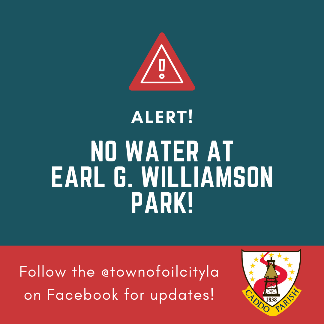 Featured image for “Alert-Boil Advisory for Earl G. Williamson Park”