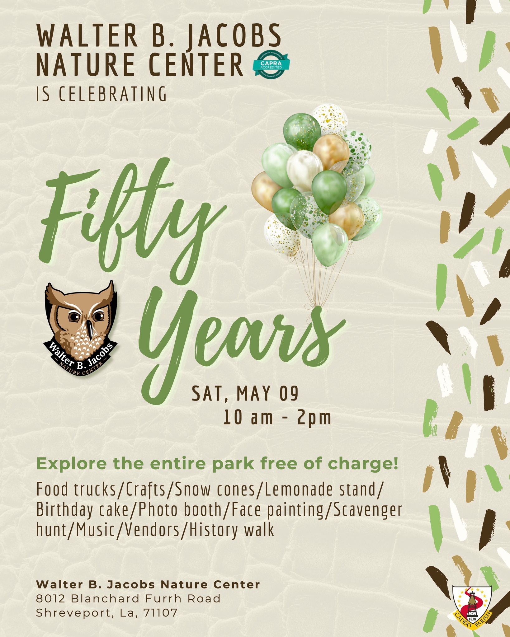 Featured image for “Happy 50th Birthday Walter B. Jacobs Nature Center”